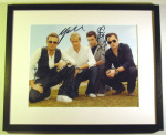 WESTLIFE/LARGE PHOTO SIGNED/FRAMED/COA